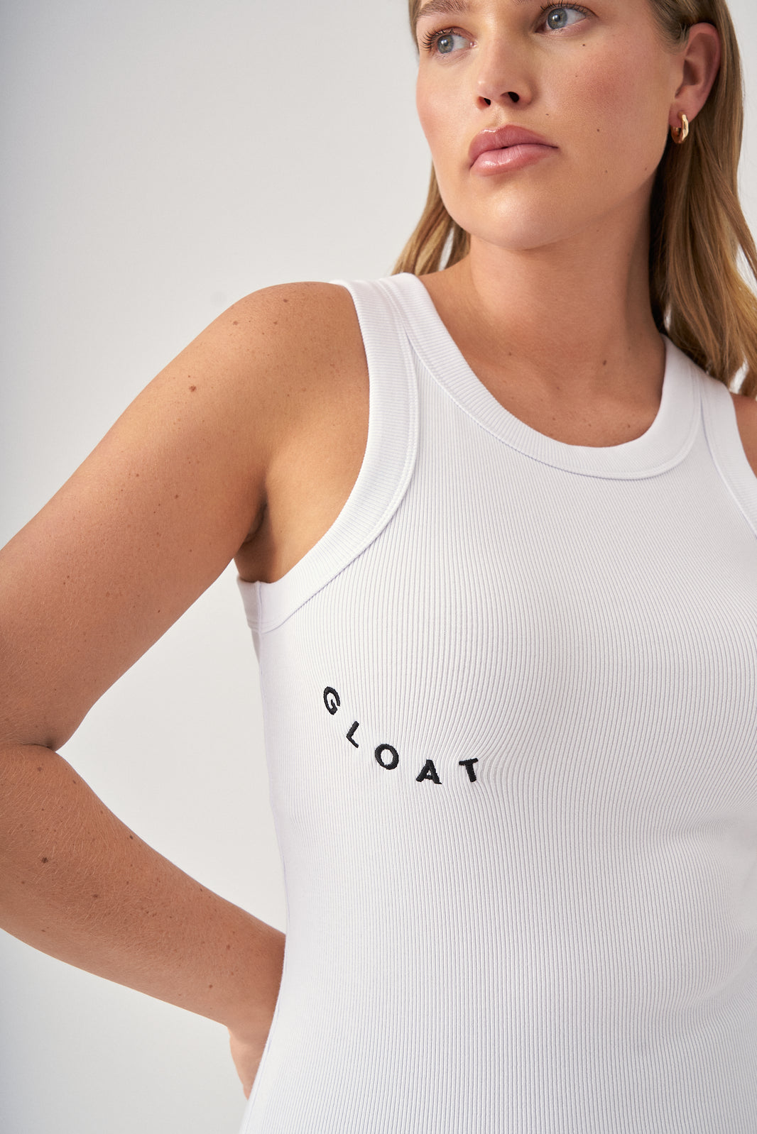 Signature Gloat Ribbed Tank